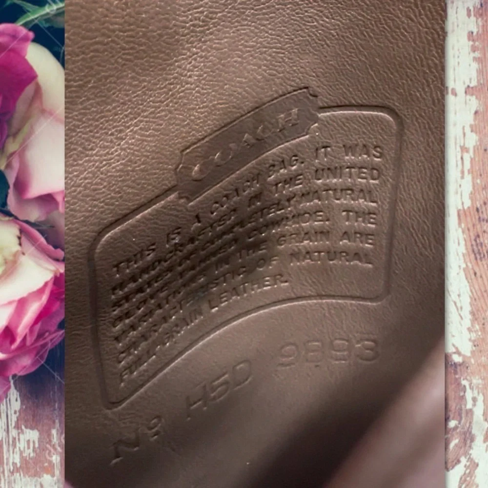 VINTAGE COACH TAUPE BROWN CROSSBODY SCOOTER CROSSBODY BAG
Style 9893 - Picture 11 of 12